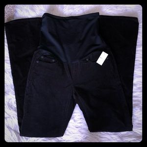 NWT GAP Black Maternity Bootcut Cords